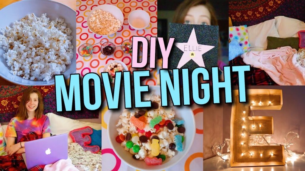 DIY movie night